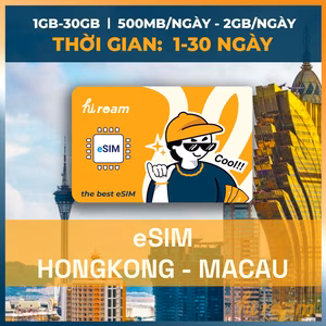 eSIM Hong Kong Macao (KYC)
