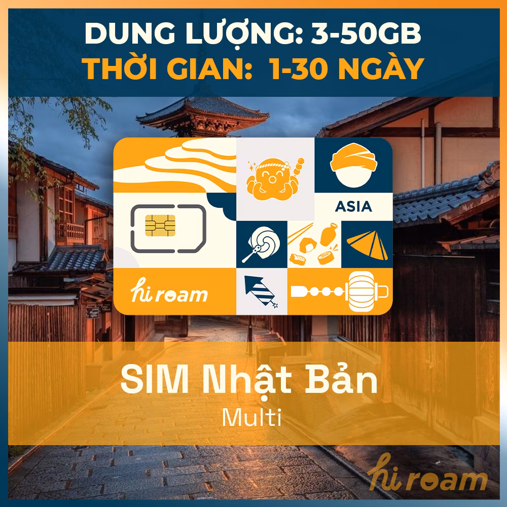 SIM 5G Nhật Bản (Rakuten Mobile)