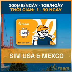 eSIM 5G Mỹ & Mexico