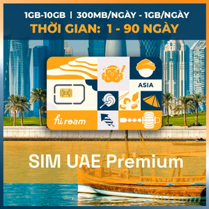 SIM 5G UAE (Dubai)