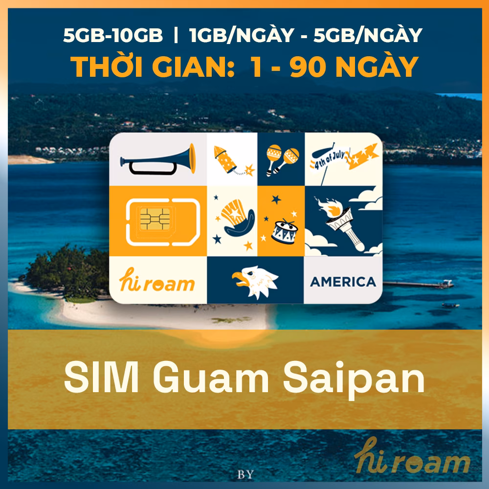 SIM Đảo Guam & Saipan