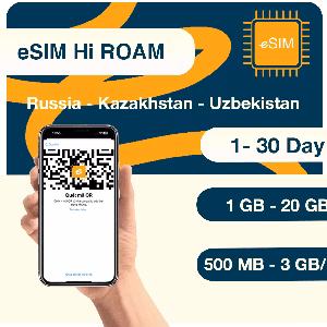 eSIM Kazakhstan Uzbekistan Kyrgyzstan Pakistan