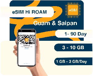 eSIM Đảo Guam & Saipan