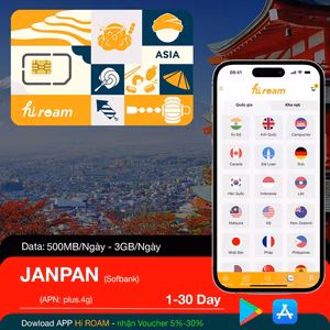 SIM 5G Nhật Bản (SoftBank)