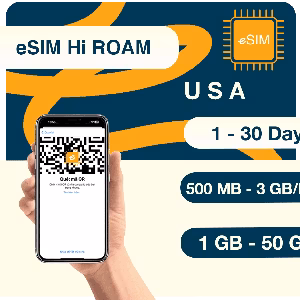 eSIM Du Lịch 5G Mỹ (AT&T)