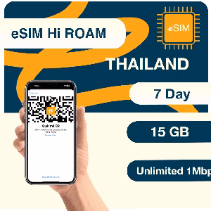 eSIM Thái Lan 15GB Unlimited 1Mbps