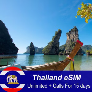 eSIM Thái Lan Unlimited 15 Ngày