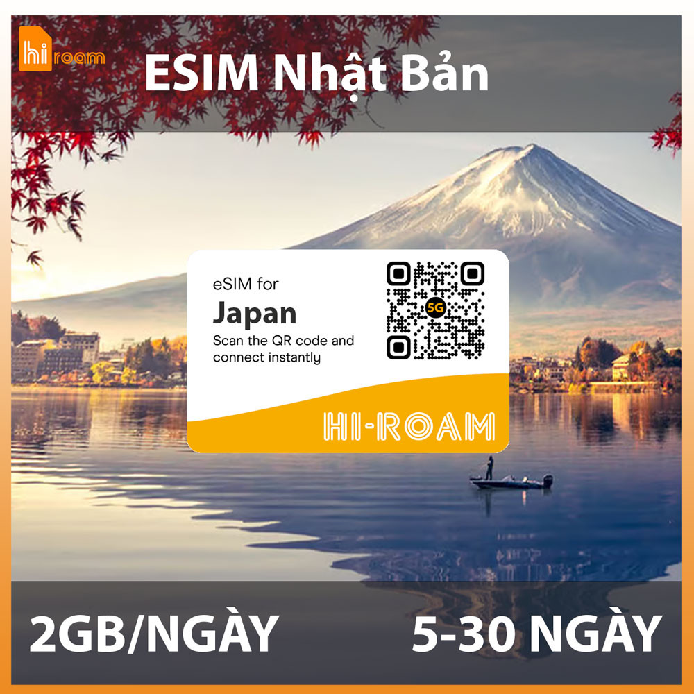 eSIM Nhật Bản