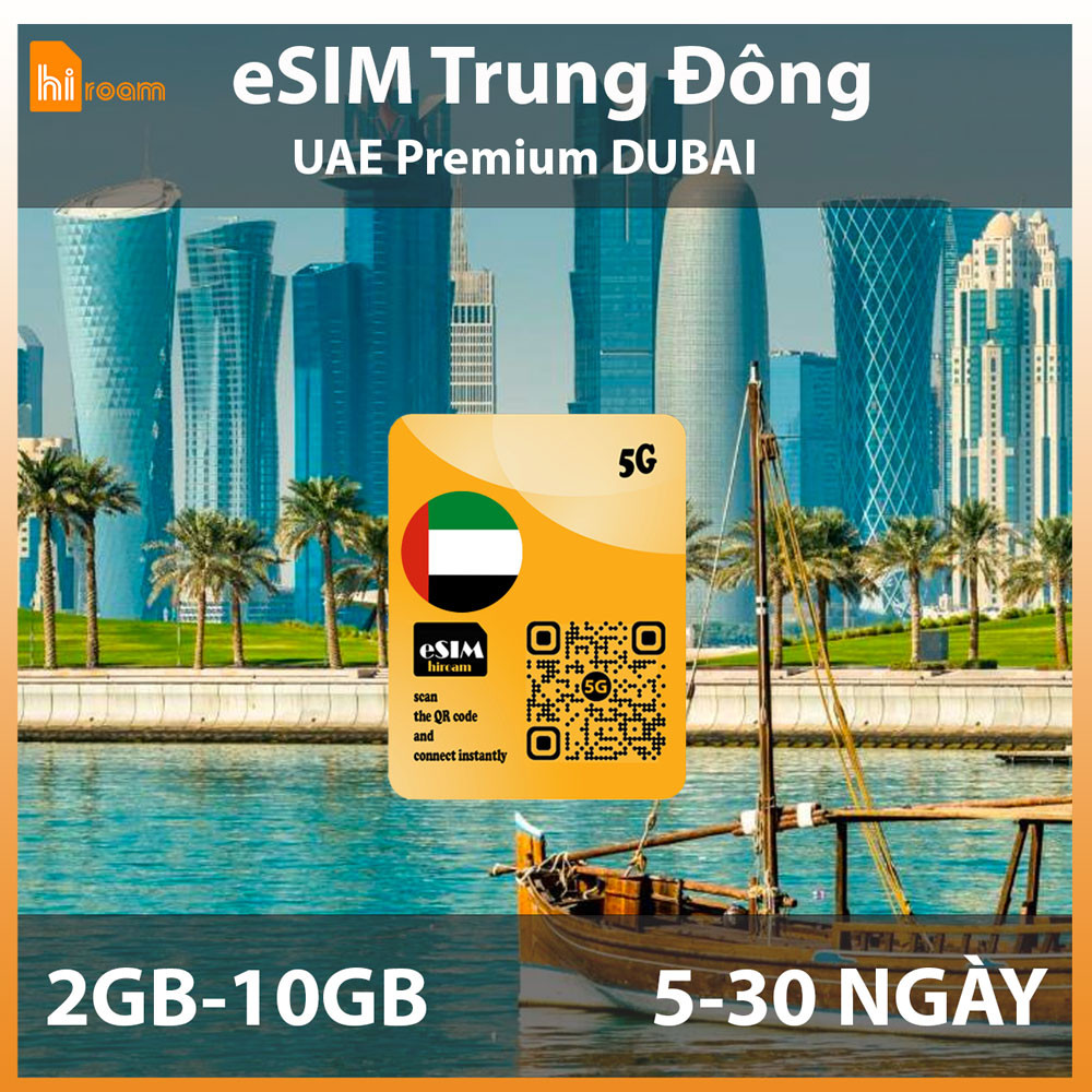 eSIM UAE Premium (Dubai)